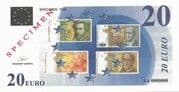 20 Euros 20 EUR = JPY 3672