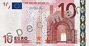 10 Euros 10 EUR = JPY 1830