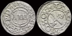 Estonia Jodokus van der Recke BI schilling 1547