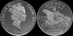 Cook Islands 2 dollar 1996- Olympic National Park