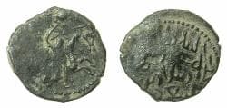 ANATOLIA.Seljuks of RUM.Qilij Arslan II b.Ma'sud 551-588H ( AD 1155-1192 ).AE.Fals.No mint or Date.