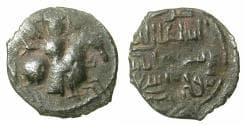 ANATOLIA.Seljuks of RUM.Sulayman II b.Qilij Arslan 595-600H ( AD 1198-1203 ).AE.Fals.No mint or date.