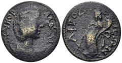 Karia, Aphrodisias. Salonina, Augusta, 254-268 AD. AE 23mm (7.29g). McDonald Type 233