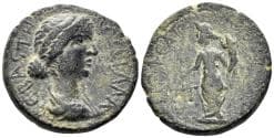 Kilikia, Mopsouestia-Mopsos, Lucilla, Augusta. 164-182 AD. AE 21.5mm (7.17g). Struck circa 163-9 AD. RPC IV.3 Online 9143 (te...
