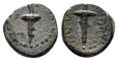Karia, Stratonikeia. 150-100 BC. AE 9mm (0.90g). SNG Copenhagen 495