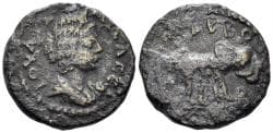 Kilikia, Anazarbos. Julia Maesa, Augusta. 218-224/5 AD. AE Assarion (4.02g, 17.5mm). SNG Levante Supp. 340