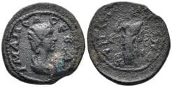 Kilikia, Aigeia. Julia Mamaea, Augusta, 222-235 AD. AE 21.5mm (5.81g). RPC VI, 7178 (temporary)