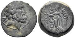 Kilikia, Elaiussa Sebaste (Island). Circa 1st century BC. AE 21mm (9.67g). Cf. SNG Levante 827