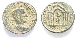 Cyrrhestica. Cyrrhus. Philip I AE28