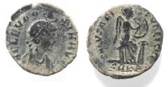 Aelia Eudoxia. Augusta, AD 400-404. Æ 4