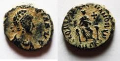 Aelia Eudoxia. Augusta, 400-404 AD. AE 3