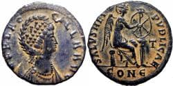 Aelia Flaccilla. Augusta, AD 379-386/8.