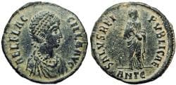 Aelia Flaccilla. Augusta, AD 379-386/8. Æ