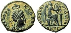 Aelia Eudoxia. Augusta, AD 400-404. Æ