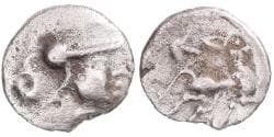 Coin, Aulerci Cenomani, Minimi, ca. 80-50 BC, Le Mans, , Silver
