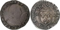 Principality of Dombes, Henri II de Bourbon-Montpensier, 1/2 Teston, 1605