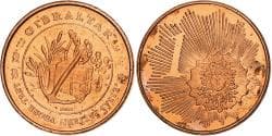 Gibraltar, Euro Cent, Fantasy euro patterns, Essai-Trial, Proof, 2004, Copper