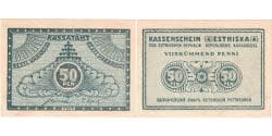 Banknote, Estonia, 50 Penni, 1919, Undated, KM:42a, EF(40-45)