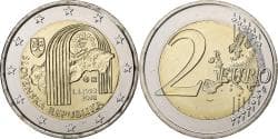 Slovakia, 2 Euro, 2018, Kremnica, Bi-Metallic,