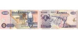 Zambia, 100 Kwacha, UNC(65-70)