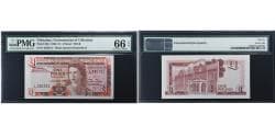 Gibraltar, 1 Pound, 1986-10-21, UNC 66 EPQ, PMG