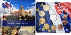 Slovakia, Set 1 ct. - 2 Euro + Token, BU, 2009,