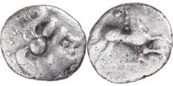 Coin, Aulerci Cenomani, Denier, ca. 80-50 BC, Le Mans, , Silver