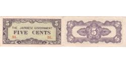 Burma, 5 Cents, UNC(65-70)