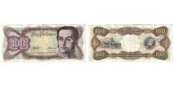Banknote, Venezuela, 100 Bolivares, 1981, 1981-09-01, KM:55g, VF(30-35)