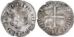 Duchy of Brittany, Jean V, Blanc aux 4 mouchetures, 1399-1442, Nantes, Silver