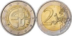 Slovakia, 2 Euro, 10ème anniversaire de l adhesion à l' UE, 2014,