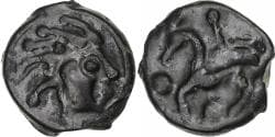 Senones, potin à la tête d’indien, Before 52 BC, Potin,