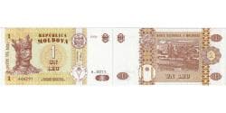 Moldova, 1 Leu, UNC(63)