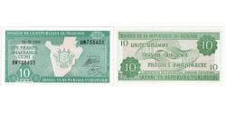 Burundi, 10 Francs, 2005-02-05, UNC(65-70)