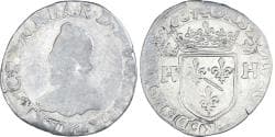 Coin, Principality of Dombes, Henri II de Montpensier, Teston, 1607, Trévoux