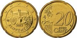 Slovakia, 20 Euro Cent, 2013, Kremnica, BU, , Nordic gold, KM:99