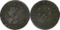 Principality of Dombes, Marie de Montpensier, Double Tournois, 1622, Trévoux