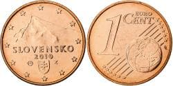 Slovakia, Euro Cent, 2010, Kremnica, BU, , Copper Plated Steel, KM:95