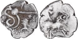Coin, Aulerci Cenomani, Denier, ca. 80-50 BC, Le Mans, , Silver