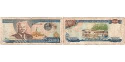 Lao, 2000 Kip, VF(20-25)