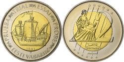 Estonia, Medal, 2 E, Essai-Trial, 2003, Exonumia, , Bi-Metallic