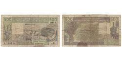 Banknote, West African States, 500 Francs, 1984, KM:706Kg, VF(20-25)