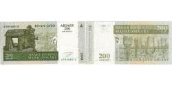 Banknote, Madagascar, 200 Ariary, 2004-2006, 2004, KM:87a, UNC(65-70)