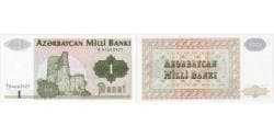 Azerbaijan, 1 Manat, Undated (1992), KM:11, UNC(65-70)