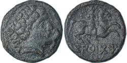 Iberia, As, 1st century BC, Konterbia Karbica, Bronze,