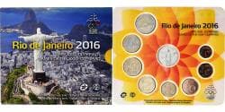 Slovakia, 1 c. to 2€ + token, Summer Olympics Rio de Janeiro, BU, 2016