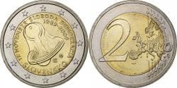 Slovakia, 2 Euro, Revolution, 2009, Kremnica, , Bi-Metallic, KM:107