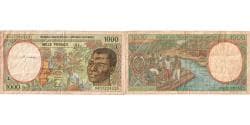 Central African States, 1000 Francs, UNC(65-70)