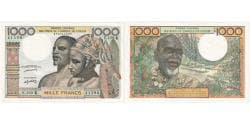 West African States, 1000 Francs, UNC(63)