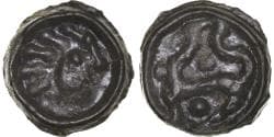 Coin, Senones, Potin au cheval, 80-60 BC, , Potin, Delestrée:2642